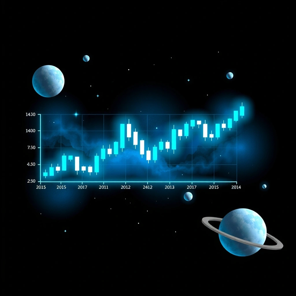 Trading integration showcase with candlestick charts and gaming interface