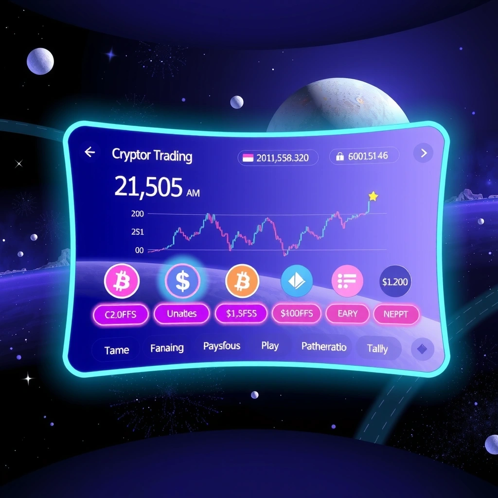 Crypto Trader Galaxy game screenshot