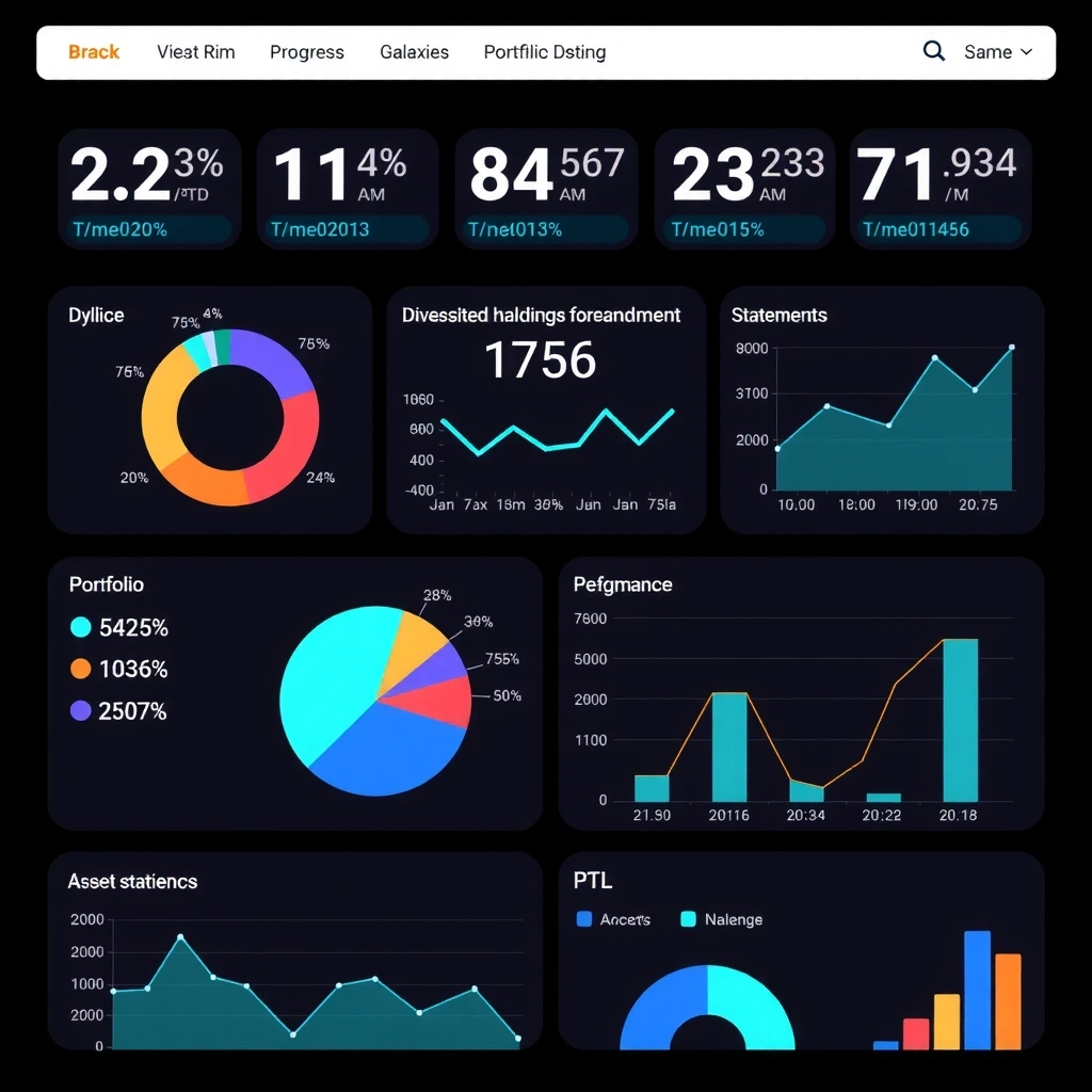 Portfolio tracking system interface